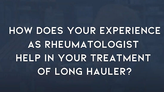 How does your experience as rheumatologist